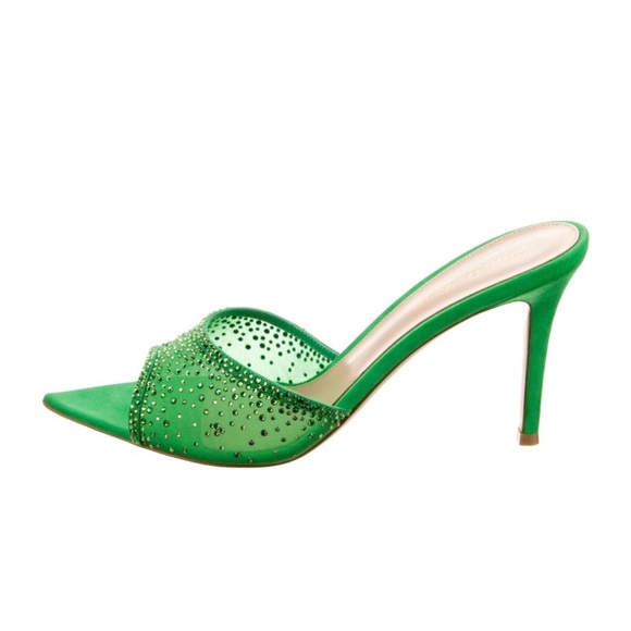 Gianvito Rossi mesh mules